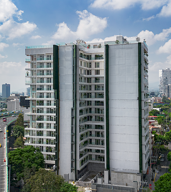 Vista del edifico de la constructora GDC Desarrollos